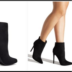 6.5 heeled black bootie